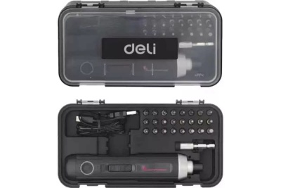 Аккумуляторная отвертка с прямой ручкой DELI DL-DP04-E1B2 102989