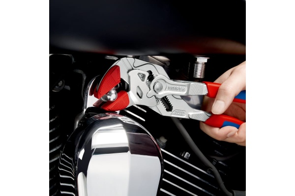 Переставные клещи-ключ Knipex 52 мм (2"), длина 250 мм, хром, 2К ручки, KN-8605250SB