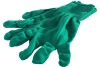 Перчатки Россия нейлон, 13 класс, цвет изумрудный, L 67823