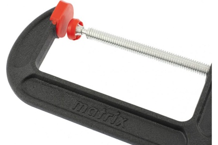 G-образная струбцина MATRIX MASTER 100 мм 20604 G-образная струбцина MATRIX MASTER 100 мм 20604