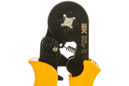 Клещи для обжима IEK КО-04Е 0.5-6.0кв.мм квадрат TKL10-D4