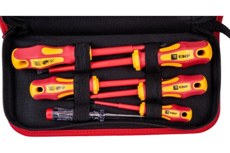 Набор диэлектрических отверток EKF НИО-06 Master ndo-06