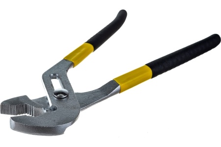 Переставные универсальные хромированные клещи 250мм ЭВРИКА ER-12125 Переставные универсальные хромированные клещи 250мм ЭВРИКА ER-12125