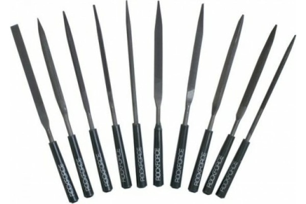 Набор надфилей Rockforce L-160 мм, 4 мм, 10 предметов RF-6164