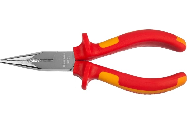Тонкогубцы KRAFTOOL Electro-Kraft Cr-Mo сталь, 160мм 2202-3-16_z01