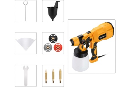 Электрический краскопульт DEKO DKSG55K1 HVLP 018-1043