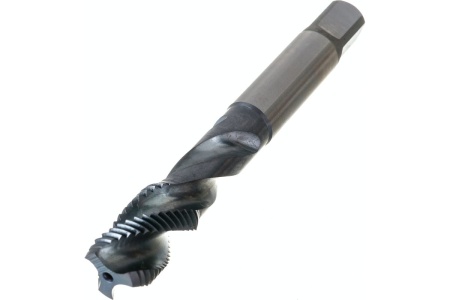 Метчик Partner трубный G1/4 HSSE, спиральная канавка 38, H6, TiAlN (серия TG01) 325140