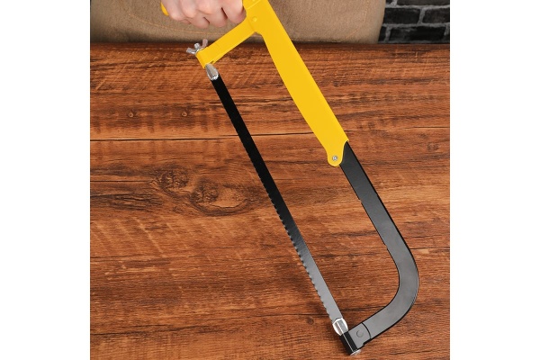 Ножовка по металлу DELI DL6008 раздвижная трехразмерная 460мм (размер полотен 200/250/300мм, биметаллическое полотно) 123654