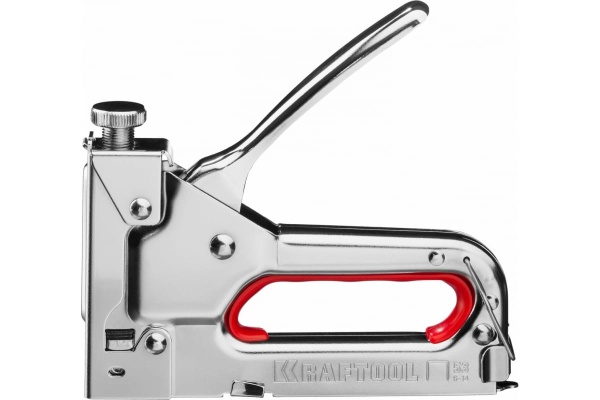 Скобозабивной пистолет KRAFTOOL Expert-53 тип 53 (6-14мм), стальной 3187