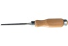 Плоская стамеска Narex с деревянной светлой ручкой 6 мм 810106