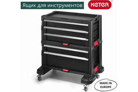 Ящик для инструментов Keter 5 DRAWERS TOOL CHEST SET блок из 5 секций для инструмента 17199301