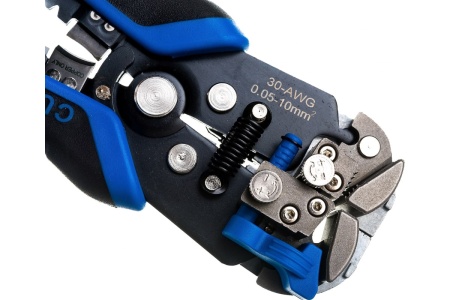 Автоматические клещи для зачистки проводов HOEGERT TECHNIK с диапазоном от 0.05 до 10.0 мм2 HT1P182