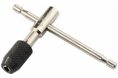 Т-образный метчикодержатель с фиксирующим шариком, Зубр М8-М12, L-83мм/L-100мм 28136-83