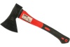 Кованый топор с фибергласовой обрезиненной ручкой, 0.6 кг Biber Профи 85121 тов-085215
