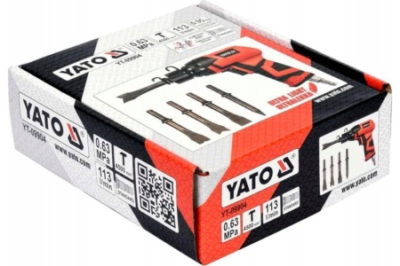 Пневматическое зубило YATO 0.63MPa, 113л/мин YT-09904