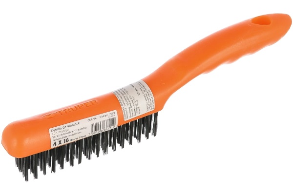 Щетка c щетиной из углеродистой стали TRUPER 265х32 мм 11559