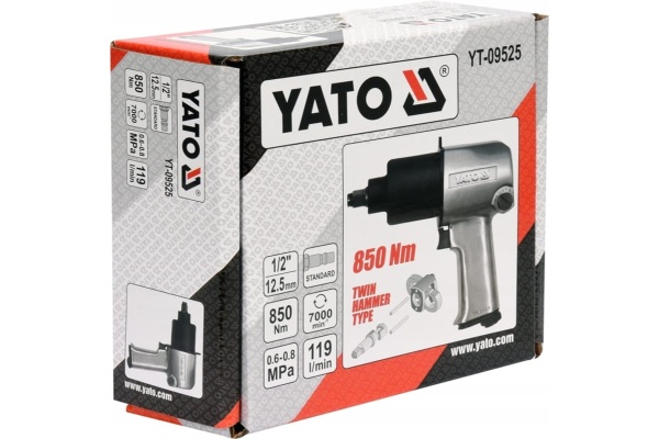 Ударный пневмогайковерт YATO YT-09525
