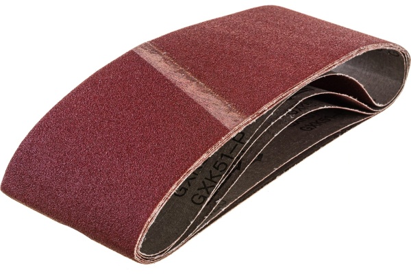 Лента шлифовальная бесконечная СТАНДАРТ на тканевой основе (5 шт; 100х610 мм; P120) для ЛШМ Зубр 35343-120