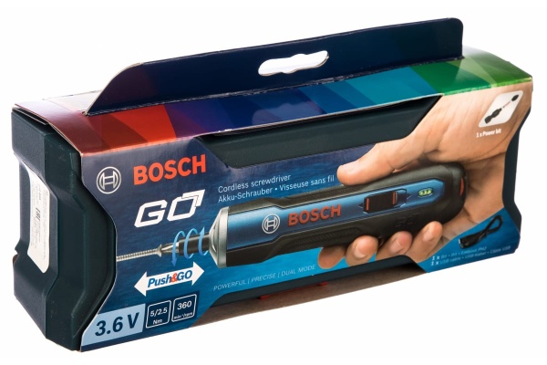 Аккумуляторная отвертка Bosch GO 0.601.9H2.020