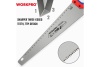 Ножовка по дереву WORKPRO 550 мм, SK5, 7TPI WP215008