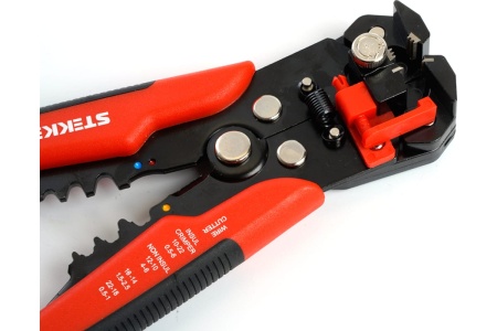 Автоматический многофункциональный инструмент для зачистки кабеля (стриппер) STEKKER wsc-001 0.2-6 мм 39775