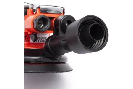 Пневматическая орбитальная шлифмашина AV Steel 125 мм с отсосом AV-701335