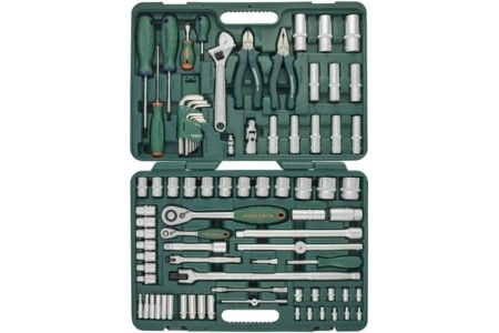 Универсальный набор торцевых головок 83 предмета Jonnesway S04H52483S