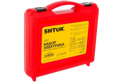Диэлектрический набор электрика до 1000V, 3/8 дюйма, 16 предметов, VDE SHTOK  07310