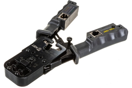 Пресс-клещи для RJ-разъемов с тестером КВТ JT-03T 84493