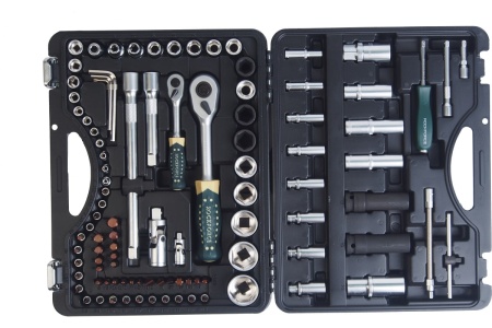 Набор торцевых головок и вставок 1/2 & 1/4DR 6-гранных ROCKFORCE RF-4941-5-PREMIUM 94+6