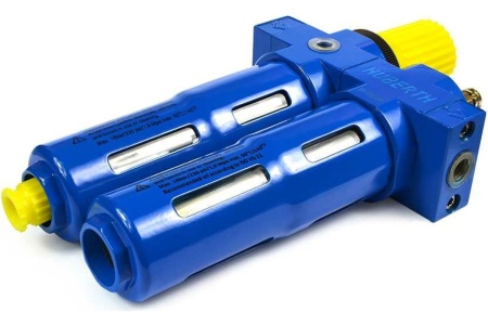 Фильтр-лубрикатор с регулятором давления и манометром (16 бар; 1050 л/мин; 1/4) HUBERTH RP208040