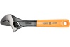 Разводной ключ VOREL резиновая ручка, 300 мм 54068