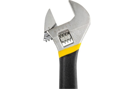 Разводной ключ с измерительной шкалой и прорезиненной ручкой PARK 20 см 105470