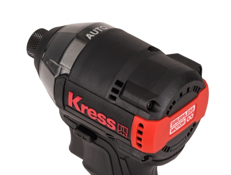 Винтоверт аккумуляторный бесщеточный ударный KRESS KUB61.9, 20В, 230 Нм, без АКБ и ЗУ, коробка