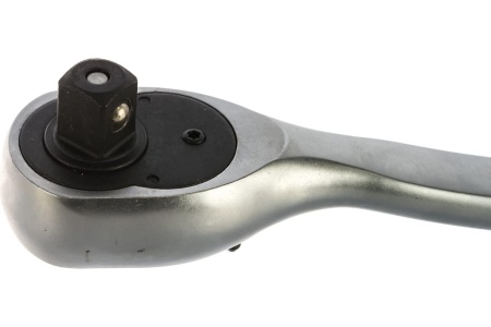 Трещотка 1/2 дюйма 72 зуба 255мм с двухкомпонентной изогнутой ручкой AV Steel  AV-528623