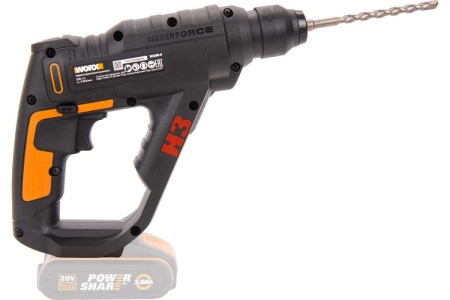 Перфоратор аккумуляторный WORX H3 WX390.9, 20В, без АКБ и ЗУ