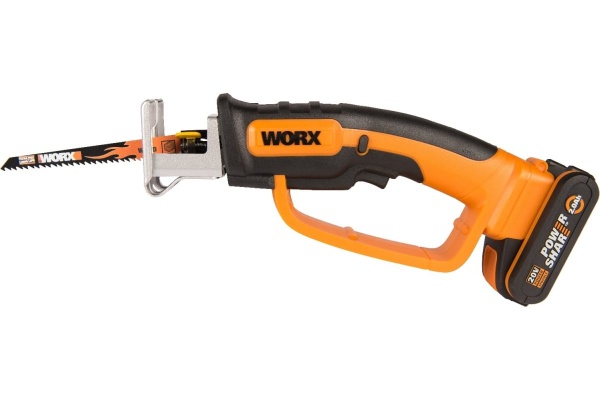 Аккумуляторная пила WORX 20В, 2Ач х1 и ЗУ WG894E.5