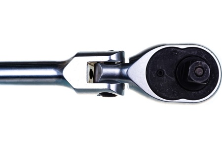 Трещотка Forsage реверсивная, шарнирная, удлиненная, с резиновой ручкой F-802418L Трещотка Forsage реверсивная, шарнирная, удлиненная, с резиновой ручкой F-802418L