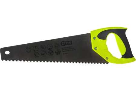 Ножовка по дереву ON двусторонняя заточка, закаленный зуб, 350 мм 03-01-101