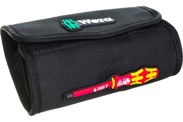 Набор отвёрток-насадок диэлектрических с рукояткой-держателем Wera, VDE, 17 предметов, WE-059030