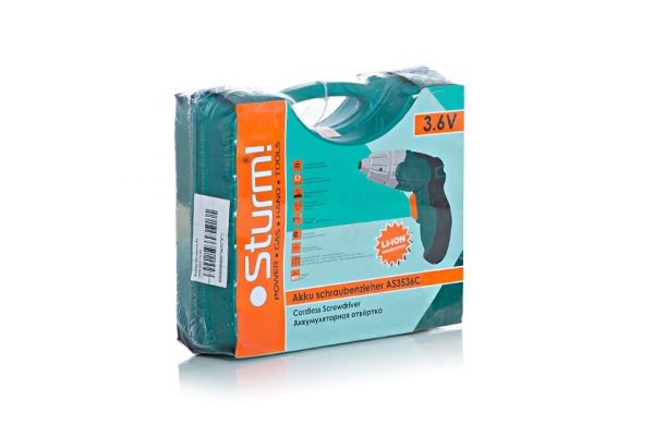 Аккумуляторная отвертка Sturm AS3536C