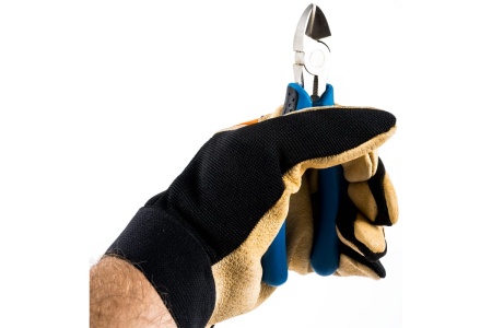 Боковые кусачки, сине-черные, 150мм Brigadier 21506