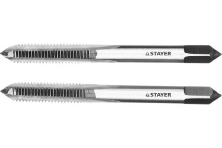 Комплект метчиков  MASTER  сталь 9ХС М12х1 75 2 шт. Stayer 28025-12-1.75-H2