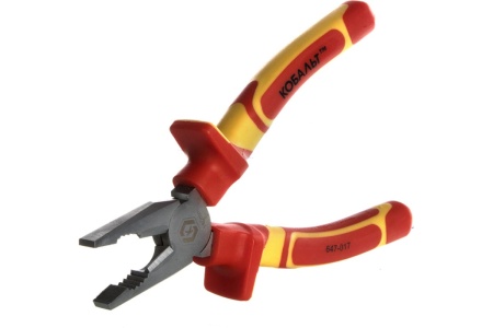 Пассатижи диэлектрические 180 мм CR-V КОБАЛЬТ 647-017