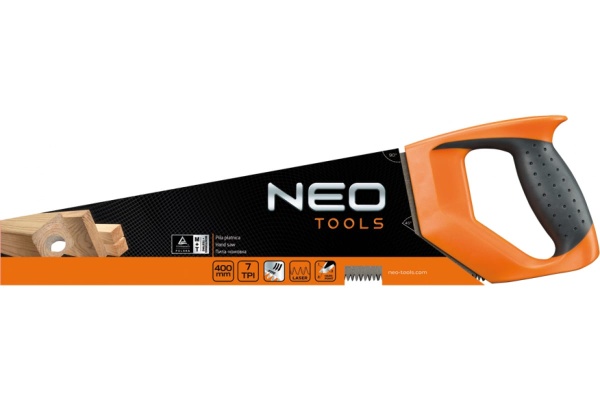Ножовка по дереву NEO Tools 400 мм, 7TPI 41-011