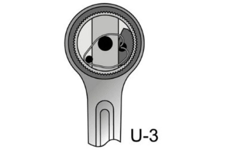 Трещотка с механизмом переключения GEDORE 1/2" 6144240