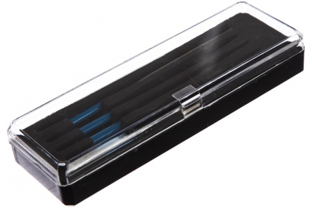 Набор надфилей Зубр Эксперт с алмазным напылением в пластиковом боксе P 140 140x75 мм 5 предметов 33388-140-H5