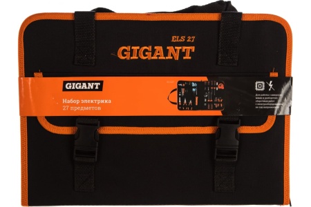 Набор электрика Gigant 27 предметов ELS27