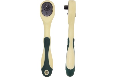 Реверсивная трещотка ROCKFORCE в облегченном корпусе, 1/4", длина 142 мм, 72 зуба RF-802272