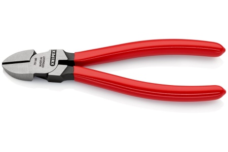 Бокорезы Knipex, 160 мм, 62 HRC, чёрн., 1-к ручки, KN-7001160SB